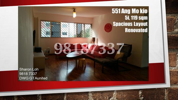 Blk 551 Ang Mo Kio Avenue 10 (Ang Mo Kio), HDB 5 Rooms #113455772